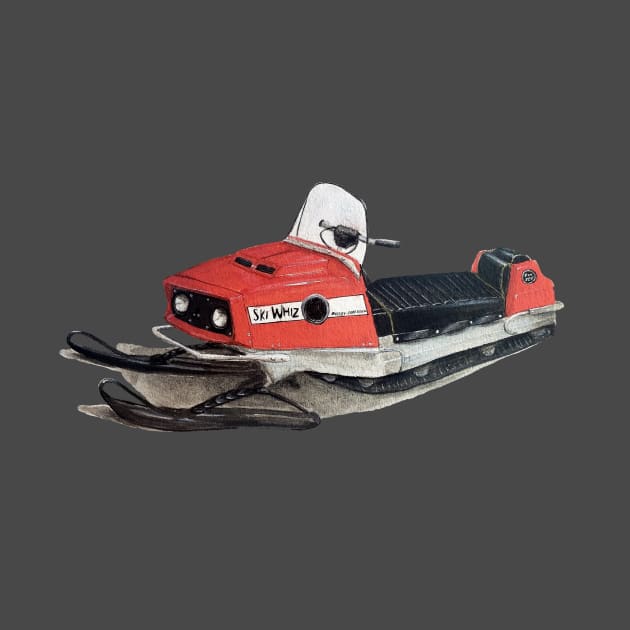 Ski Whiz snowmobile by Fabrikelle