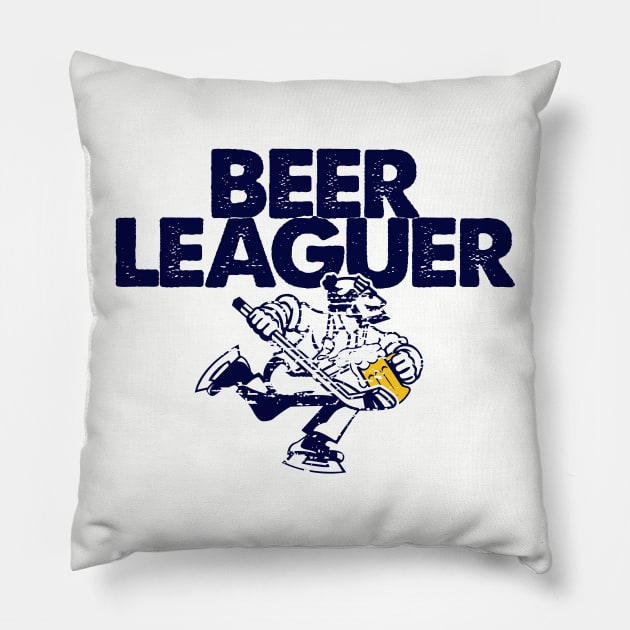 BEER LEAGUER Pillow by YourLuckyTee