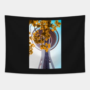 Space Needle In The Fall Tapestry