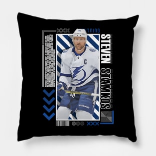 Steven Stamkos Paper Poster Version 10 Pillow