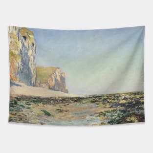 Seashore and Cliffs of Pourville in the Morning by Claude Monet Tapestry