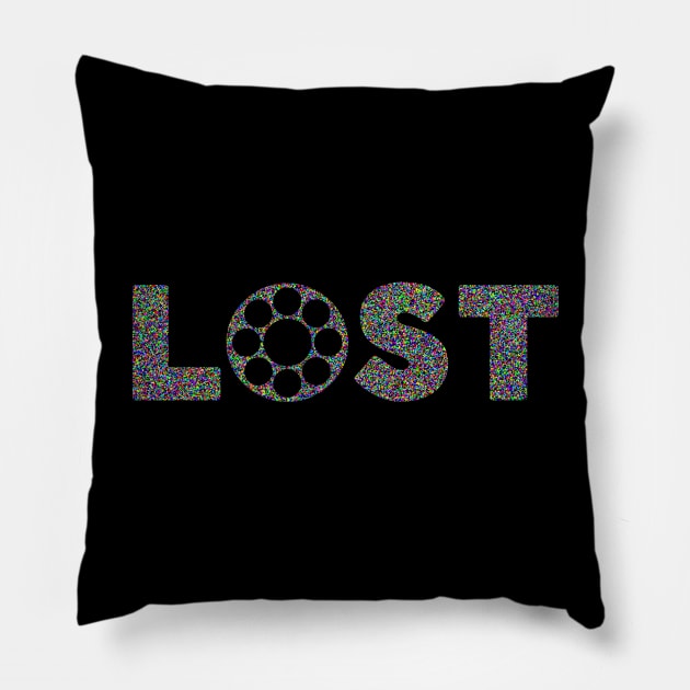 LOST Pillow by StephenBibbArt