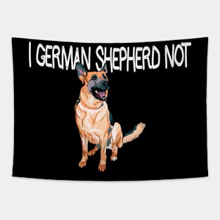 German Shepherd Not Tapestry