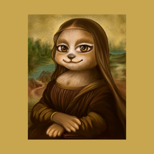 Mona Lisa Cat by helen_morgun