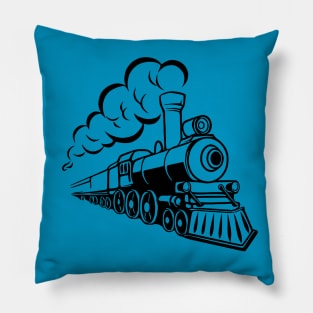 Steam Train Pillow