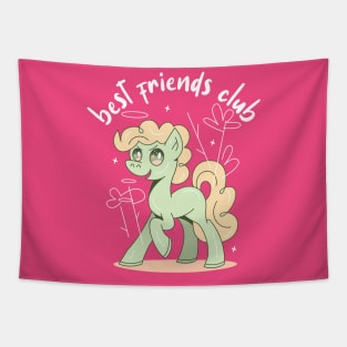 Cute Little Pony Best Friends Tapestry