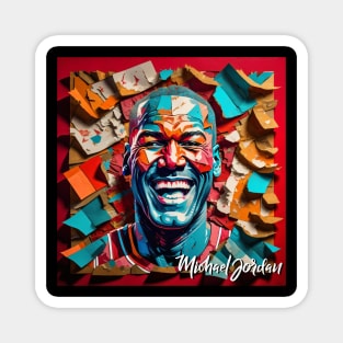 Michael Jordan // Paper Magnet
