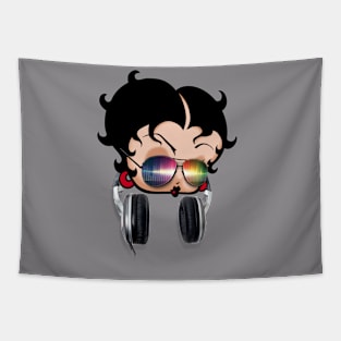 BETTY BOOP - Headphones Tapestry