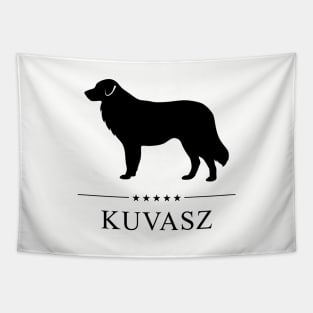 Kuvasz Black Silhouette Tapestry