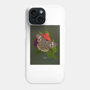 Buckeye Butterfly Phone Case