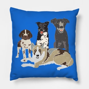 The Dog Squad 2- your favorite best friends Pillow