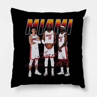 Miami 2023 Team Pose Pillow