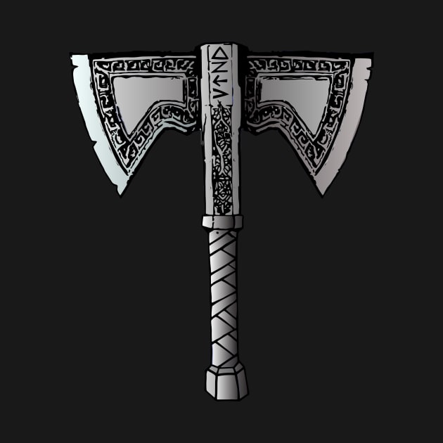 Stormbreaker, the Axe of Thor by DanielVind