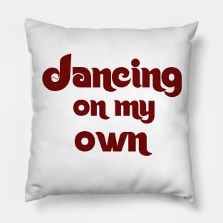 Retro Dancing on My Own Phillies World Series Pillow