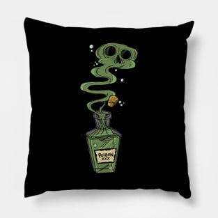 Poison Bottle Pillow