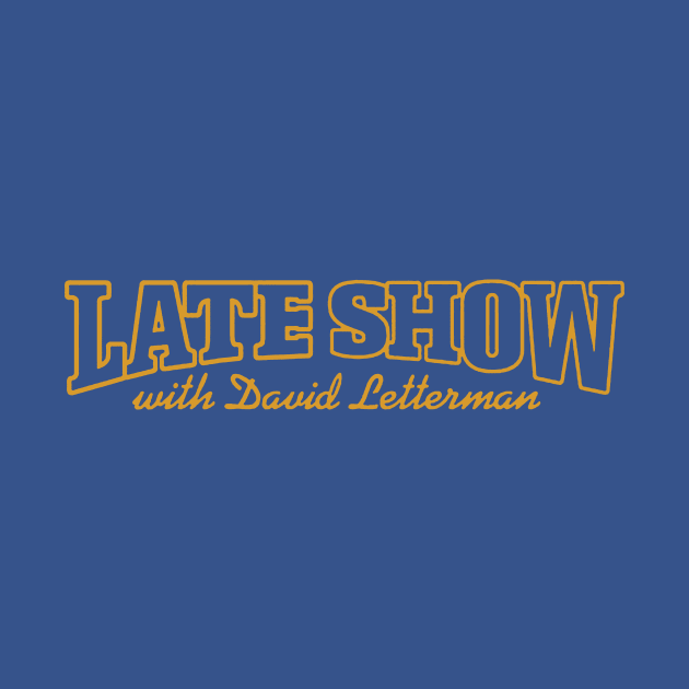 Late Show with David Letterman by retrosaurus