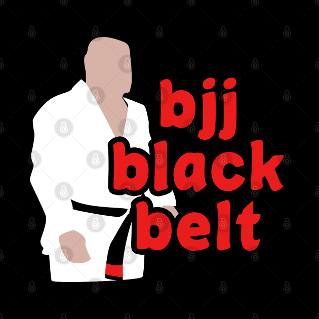 Bjj black belt - brazilian jiu-jitsu by fighterswin