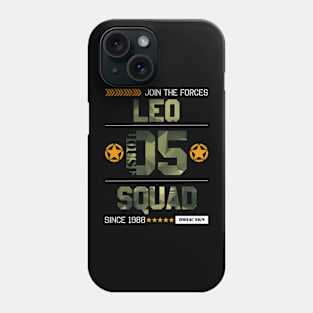 Zodiac Majesty Leo Squad Camo Phone Case