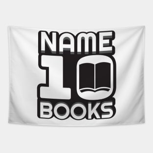 Name Ten Books Tapestry