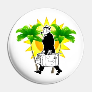 Passenger to the tropics Pin