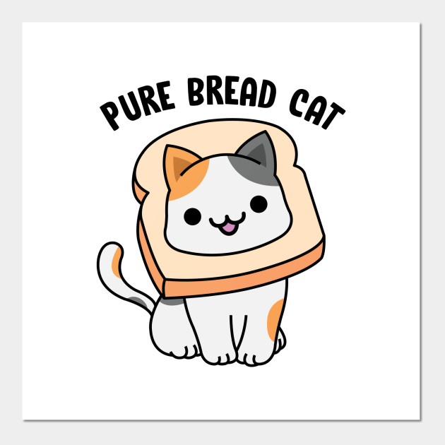 bread on a cat