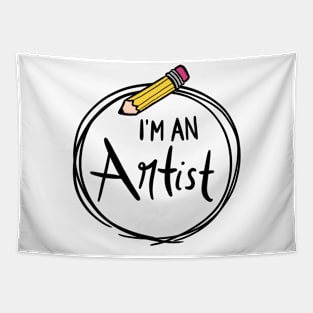 I'm an Artist: Pencil Edition Tapestry