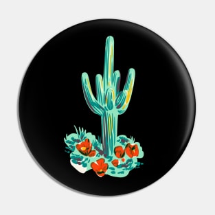 Saguaro Cactus Pin