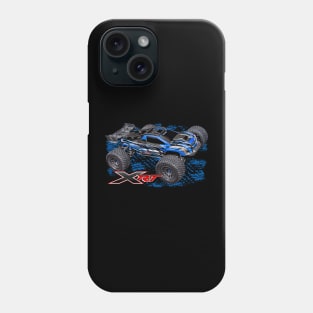 The Blue Expression of X Phone Case