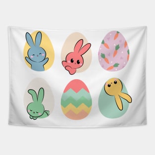 Ice Cream Bunnies Tapestry