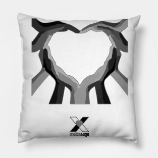 HANDS TOGETHER by Metissage -3 Pillow