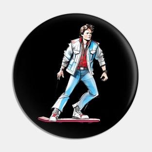 Marty McFly Part 2 Pin