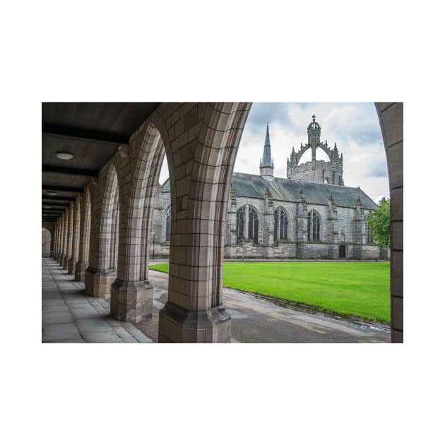 Aberdeen King's College view by TDArtShop