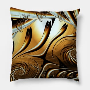 Golden Ropes Pillow