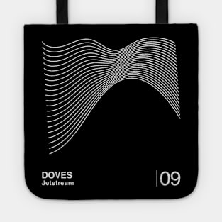 Jetstream / Minimalist Graphic Design Fan Artwork Tote