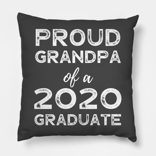 Womens Proud Grandpa Of A 2020 Graduate Class Graduation Pillow by busines_night