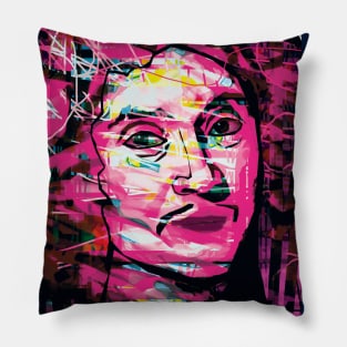 Moliere in Pink Pillow
