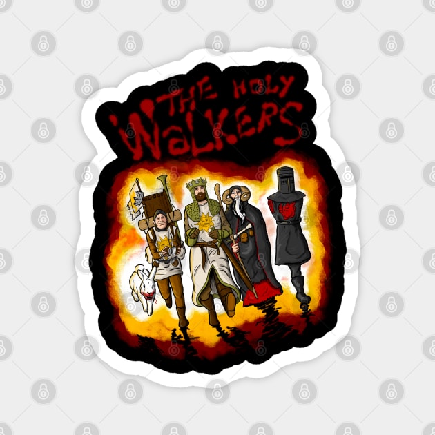 The Holy Walkers Magnet by MarianoSan