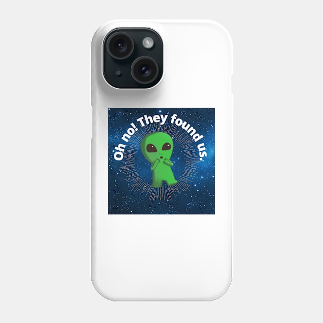 Kawaii alien Phone Case by GAshli