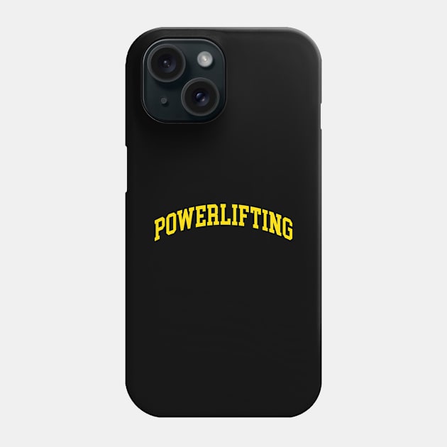 Powerlifting Phone Case by monkeyflip
