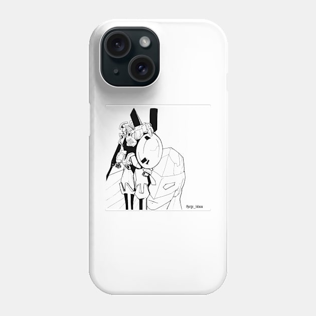 zecks marquese in the gundam tallgeese Phone Case by jorge_lebeau