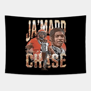 Ja'Marr Chase Cincinnati Vintage Tapestry