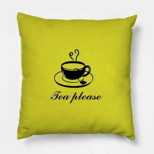 Tea Please Pillow