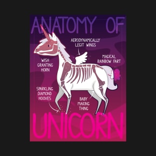 Unicorn Anatomy T-Shirt T-Shirt