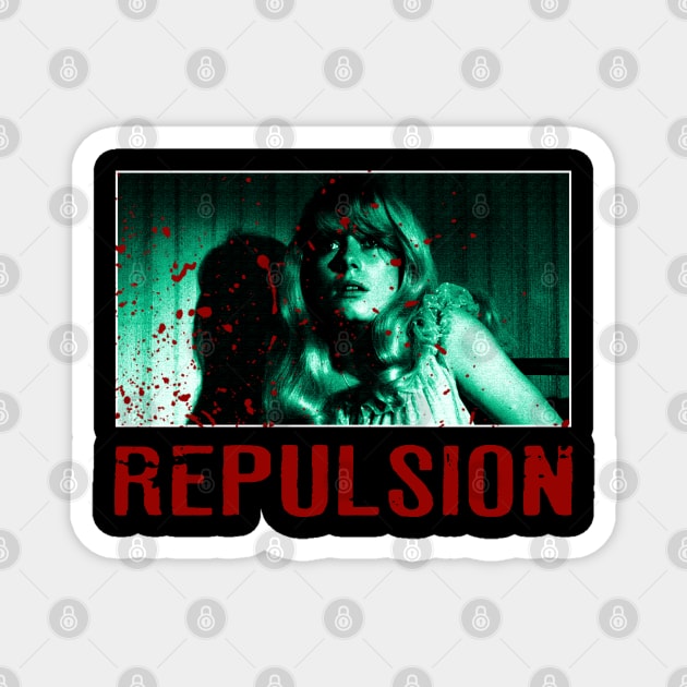 The Walls Are Closing In Repulsions Genre-Inspired Tee Magnet by Camping Addict