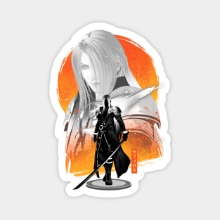 Silver-Haired SOLDIER v1 Magnet