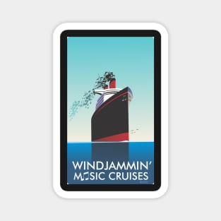 Poster of WindJammin' Music Cruises Magnet