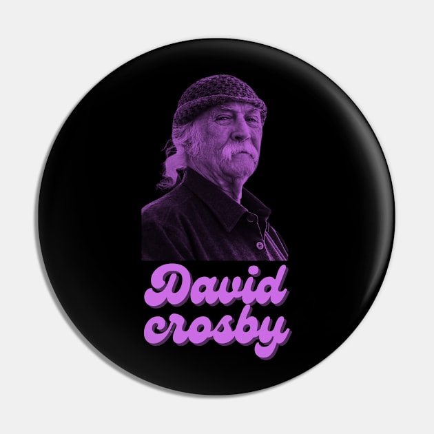 David crosby\\retro fann art Pin by MisterPumpkin