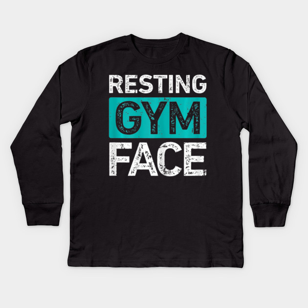 Lets Get Physical 80s 90s Style Workout Gym Retro Gym Kids Long Sleeve T Shirt Teepublic