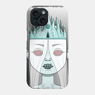 Ice queen dark Phone Case