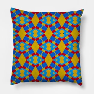 Diamond Geometric Lineage Pillow